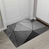 Tapete de Piso de Terciopelo Cristal Estilo Nórdico para Puerta de Baño Absorbente de Agua Antideslizante Tapete de Piso para Hogar Resistente a las Manchas Lavable Tapete de Piso para Puerta de Entrada