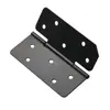 Bisagra Irregular Negra Moderna Minimalista Accesorios para Maletas Bisagra Bisagra Plana Accesorios para Mesa Plegable Muebles