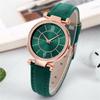 Reloj Amazon Wish Cinturón Reloj de Cuarzo para Mujer con Patrón de Sol Relojes de Mujer Esfera Oro Rosa
