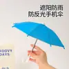 Sombrilla para Ciclismo y Motocicleta al Aire Libre, Mini Sombrilla, Sombrilla Parasol para Coche, Sombrilla Portátil para Protección Solar en Entrega de Comida, Sombrilla Hecha a la Medida