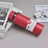 Caneca Térmica Solar de Aço Inoxidável Caneca Térmica Alta Aparência Grande Capacidade Esportes ao Ar Livre Copo de Água Garrafa Térmica Portátil