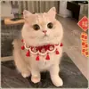 Bufanda para Mascotas, Chal Festivo, Bufanda para Perros, Babero para Gatos, Decoración, Pañuelo para Saliva, Collar, Accesorios para Disfrazar, Año Nuevo