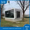 Casa Contêiner de Estrutura de Aço Casa Pré-fabricada Modular Integrada Móvel Design e Construção da Cabana Maçã