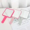 Espejo de Maquillaje Portátil, Espejo de Belleza Pequeño, Logo Personalizable, Espejo con Mango, Regalo Promocional, Venta al por Mayor para Estudiantes, Personalización Transfronteriza