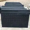 Placa de Borracha para Cruzamento Ferroviário P50, Painel de Pavimentação com Fio Embutido, Fácil de Instalar, Simples de Usar