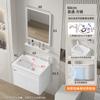 Apartamento Pequeno Super Profundidade Bacia Mesa Água Controlada Beleza Maquiagem Inteligente Armazenamento Espelho Armário Banheiro Varanda Banheiro Armário