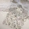 Estilo Xiaohongshu Cetro de Palacio Chino Pegatinas para Uñas Estampadas en Oro Adhesivas Impermeables Pegatinas de Decoración para Uñas con Piedras Preciosas Láser