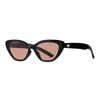 Nuevas gafas de sol ojo de gato gm para mujer, estilo europeo y americano adelgazante, sentido de alta gama, gafas retro para cara grande, pequeñas, libro rojo, protección solar, polarizadas