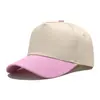 Gorra de Béisbol de Cinco Paneles de Algodón Puro Transfronteriza Europea y Americana, Gorra de Camionero, Bordado Personalizable y Logo Impreso, Gorra con Visera Unisex