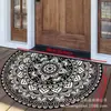 Alfombrillas de Piso Mandala de Venta Caliente Transfronterizas, Terciopelo de Cristal, Estilo Bohemio, Felpudos Resistentes a Manchas, Venta al por Mayor de Fábrica