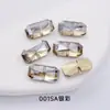 Cristal de Vidro Symphony Diamante Costurado à Mão K9 Formato Especial Fundo Pontiagudo Botões de Camisa Acessórios para Roupa Acessórios DIY Atacado