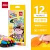 Deli 6961 crayón de pintura al óleo crayón para pintar graffiti infantil pluma de color 12 colores graffiti creativo pintura creativa