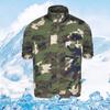 Ropa Inteligente de Acondicionamiento de Aire para Prevención del Calor Veraniego y Enfriamiento Ropa de Camuflaje para Hombre con Carga de Ventilador Refrigeración Ropa de Trabajo Chaqueta para Hombre