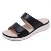 Aliexpress Nuevas Sandalias de Dama 2025 Chanclas de Playa para Vacaciones de Mujer Velcro Esponja Masajeadora Comercio Exterior Talla Grande