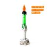 Vela de Halloween Bar de Luz Grande Adereços Decorativos Fantasma de Terror Mão Caveira Lâmpada LED Piscante Eletrônico Abóbora