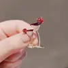 Broche Antiexposição Laço de Fita High-End Luxo Versátil Alfinete Simples Acessório Antiexposição para Terno