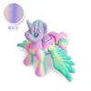 Cavalo Ano 3D Impresso Pônei Fofo Articulado Móvel Descompressão Ornamentos Pequenos Pégaso Brinquedos Ponto Turístico Feira Noturna Stand Atacado