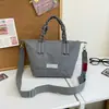 Bolso Cruzado de Color Sólido Otoño Diseño Simple de Nicho Estilo Perezoso para Mujer Casual Diario Ligero para Exteriores Compras Bolso de Hombro