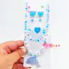 Estilo Océano Collar de Conchas para Niños Caracola Estrella de Mar Elemento Marino Sirena Niña Disfraz Joyería a Juego Princesa