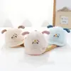 Touca para Bebê para Primavera e Outono, Classe A, para Recém-Nascidos de 0 a 3 Meses, Boné Fofo com Aba Macia de Bico de Pato
