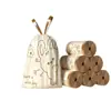 Sacos de Lixo Personalizados com Cordão Anti-Rasgo e Sem Cheiro de Coelho - Casa Cozinha Banheiro Sala de Estar Dormitório Coelho Plástico Perfumado