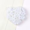 Cuentas cilíndricas de 6 mm cadena para teléfono móvil pulsera joyería con cuentas ins accesorios hechos a mano diy cuentas sueltas acrílico cuentas sólidas