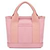 Ventas Calientes Transfronterizas Bolso de Lona de 16 Oz de Alta Gama Bolso Tote de Gran Capacidad Estilo Japonés Coreano Bolsa de Almuerzo Bolso de Mano