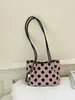 Bolso Cubo de Lunares Estilo Coreano para Mujer 2026 Nuevo Bolso de Mano de Gran Capacidad Nicho Versátil Bolso de Hombro para el Trabajo