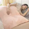 2026 Nuevo Saco de Dormir Anti-Manchas de Algodón Puro para Hotel Funda de Edredón de Algodón Puro Sábana de Cama de Viaje Saco de Dormir Portátil para Viajes de Negocios