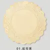 Nuevo de Moda Famoso en Internet Queso de Sal Marina Encaje Tridimensional Cuadrado Redondo Papel de Envoltura para Ramo Papel de Envoltura Flor de Encaje Hueca