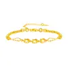 Artículo Popular de Moda de Comercio Exterior: Pulsera Elegante y Sencilla de Pluma de Corazón Gato Kt, Pulsera de Hello Kitty con Alas de Ángel de Corazón