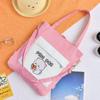 Bolsa de lona feminina bolsa mensageiro ajustável uma geração de grande capacidade ins estudantes coreano lazer bolsa de ombro atacado