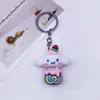 Novo Pingente de Fivela Melodia de Sobremesa Desenho Animado Bolo Fofo Cachorro Yugui Chaveiro para Bolsa Atividade Pendurada Presente