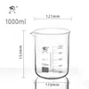 Vaso de precipitados shuniu al por mayor tipo bajo resistente a alta temperatura borosilicato 100/250ml500ml1000ml vaso de precipitados