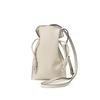 Bolso de Mujer de Piel Genuina 2026 Nuevo Bolso Cubo con Cierre de Cordón Bolso de Hombro Cruzado Bolso de Mano Versátil de Nicho Simple Bolso de la Suerte