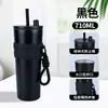 Caneca de Café Isolada Gigante de Aço Inoxidável 316, Copo de Gelo Grande Capacidade para Uso Externo Montado no Carro com Canudo, Capacidade Extra Grande