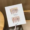 Qianfan [Luz Santa de Cristo] estilo ins Cruz Ojo de Gato Puros Hechos a Mano Uñas Portátiles Pegatinas de Uñas Arte de Uñas Puntas de Uñas Postizas