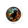 JD124-129 Adesivos Eletrostáticos de Vidro em PVC para Halloween Transfronteiriços sem Cola Decoração de Festa de Feriado Adesivos de Janela