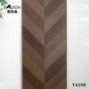 Piso Estilo Europeu de Fábrica Espinha de Peixe Parquet Composto Reforçado Piso Resistente ao Desgaste Aquecimento por Piso Quente Quarto Piso Composto com Textura de Madeira de Engenharia