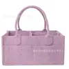 Bolsa de pañales de fieltro transfronteriza de gran capacidad bolsa de almacenamiento para artículos varios bolsa para mamá para exteriores bolsa de almacenamiento de pañales de fieltro al por mayor