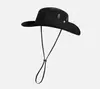 Sombrero de Montañismo Sombrero Estilo Camping Primavera y Verano 2025 Impermeable Sombrero de Pescador Protección Solar para Mujer Exterior Vaquero Occidental Nailon Sombrero de Secado Rápido