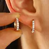 Pendientes exquisitos con texto alfanumérico transfronterizo, tendencia de moda europea y americana, pendientes de 8 palabras, pendientes digitales geométricos al por mayor