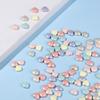 Cuentas de macarrón acrílicas perladas de color real, accesorios de joyería para hacer tú mismo, pulsera de calabaza con forma de estrella y collar de cuentas.