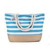 Nova Bolsa de Praia Listrada Comércio Exterior Transfronteiriço Amazon Bolsa de Ombro Axilar Feminina Casual Lona Bolsa Feminina Bolsa de Lona