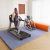 Tapete de Piso Amortiguador para Caminadora, Yoga en Casa, Máquina Elíptica, Gimnasio, Cobertura Total Profesional Insonorizante y Absorbente de Sonido, Alfombra Gruesa