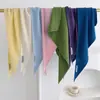 Cachecol Triangular 100% Lã Pura para Mulheres no Outono e Inverno, Cachecol de Tricô Versátil de Cor Pura Quente, Xale, Cachecol de Alta Qualidade