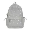 Mochila de lunares de alta calidad, elegante y llamativa: una mochila escolar única y casual, linda y versátil, con un diseño simple, perfecta para la escuela y los viajes de estudio