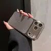 Aplicable para Funda de Teléfono iPhone 17 Pro Max, Magnética Galvanizada Mate, Cobertura Completa Apple 16 con Cubierta Protectora de Película para Lente