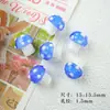 [crema de pastel] cuentas de vidrio de hongo cuentas sueltas cuentas hechas a mano para pulsera DIY collar accesorios de joyería materiales
