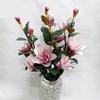 Espuma Sinta Magnólia Grande Magnólia Decoração de Casa Flor Artificial Flor Artística Arranjo de Flores Lugar na Sala de Estar Couro Sintético Magnólia